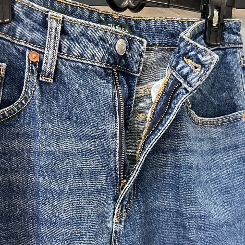 Wild fable highest rise baggy jeans distressed medium wash size 29/8 - Picture 9 of 16